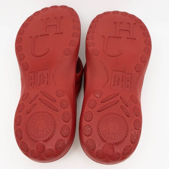 Hawaiian Jelly Arizona Cardinals Red White Flip Flop Sandals Womens SIZE 7 - Picture 5 of 5